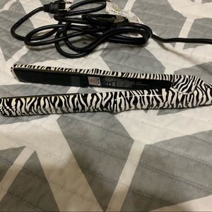 Jose Eber  zebra print flat iron.